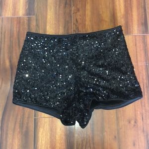 Sequin Shorts